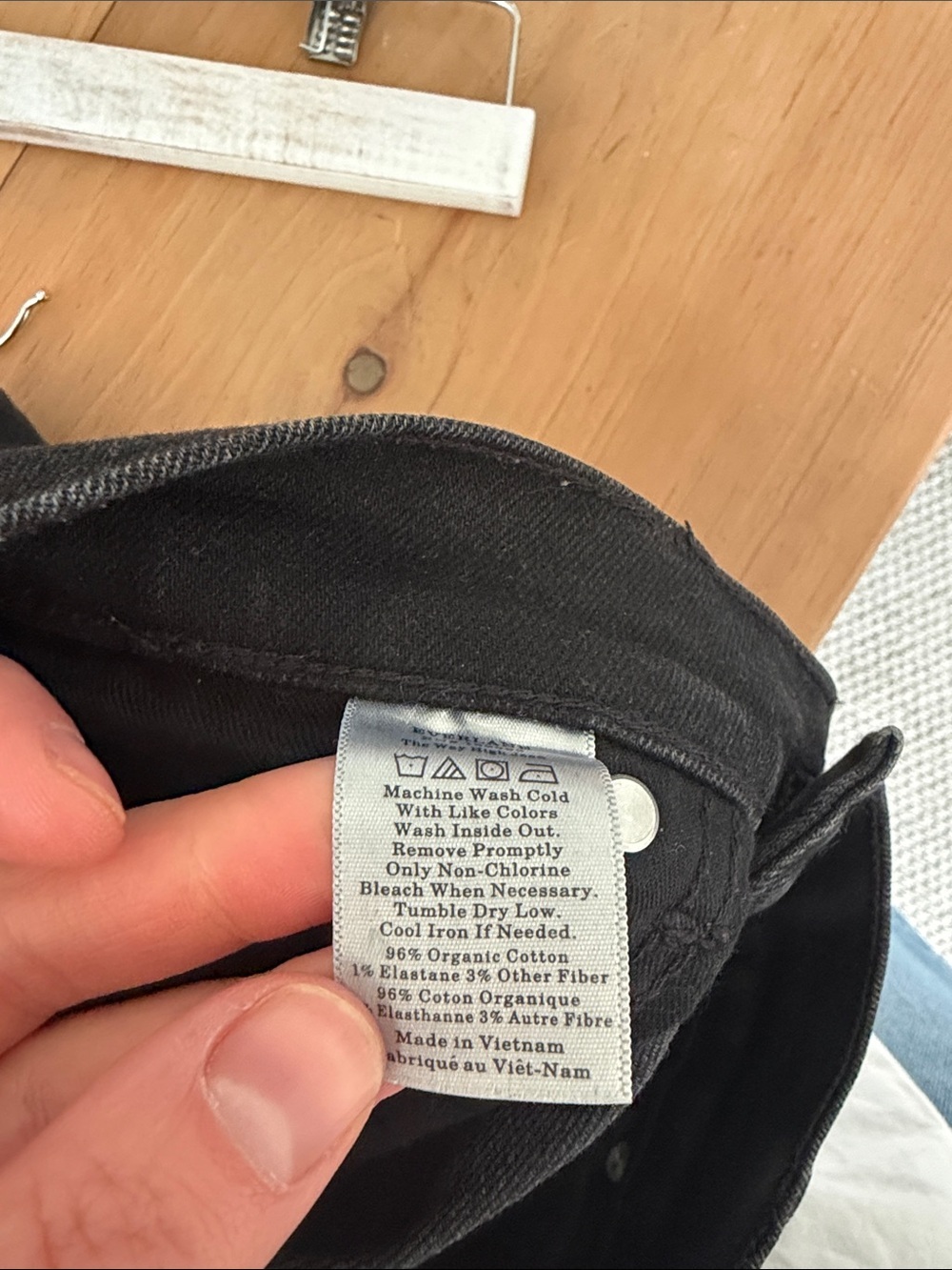 Everlane The Way-High Jean – Black (Size 30) 🖤 - Picture 8 of 8